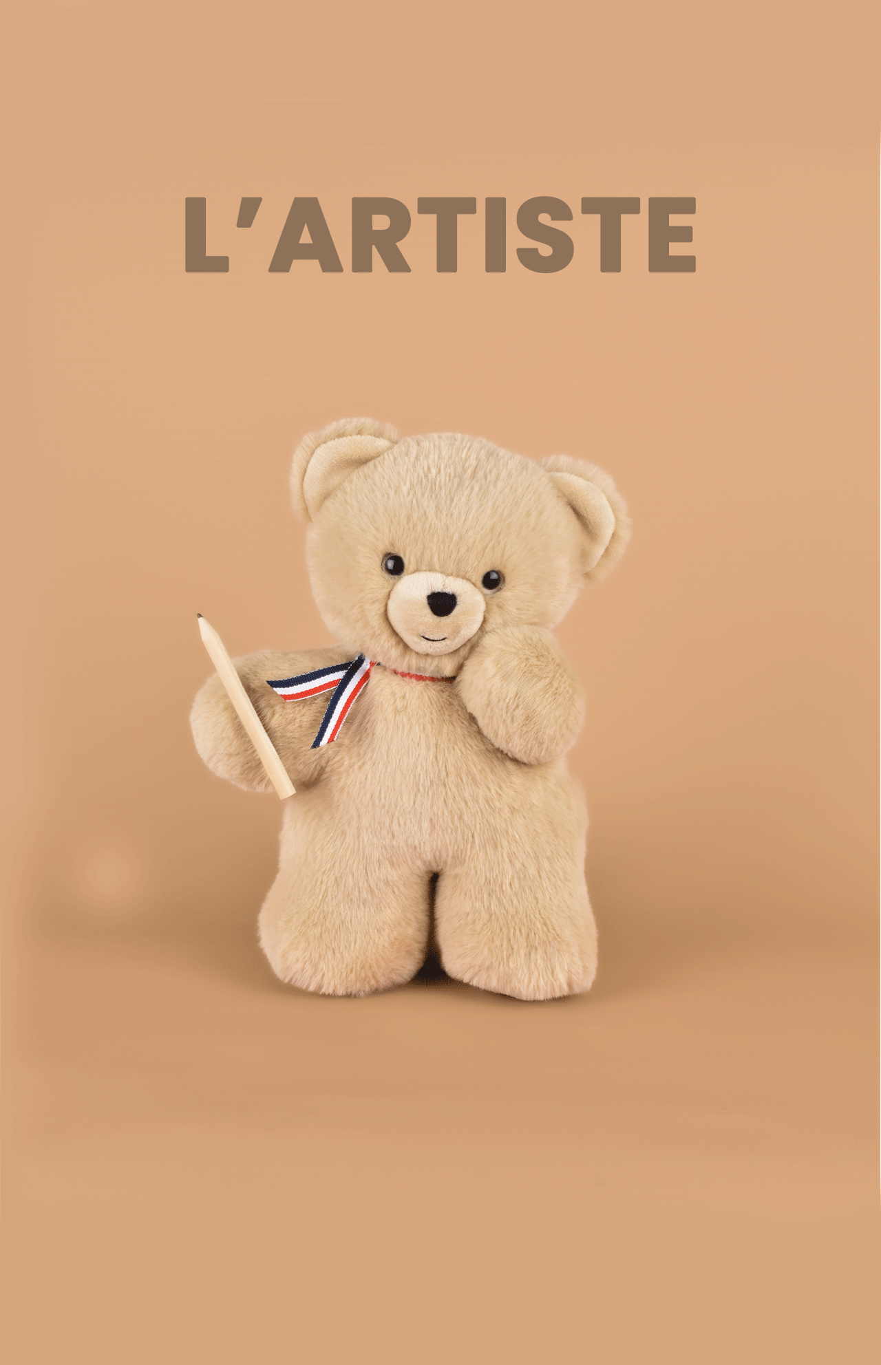 Petit Ours Made in France Beige - L'OURS FRANÇAIS – Image 2