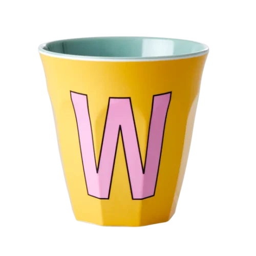 Verre Alphabet W - RICE