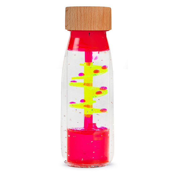 Bouteille Sensorielle Move - Spiral Pink - PETIT BOUM
