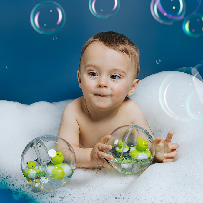 Bulle de Bain - Grenouilles - PETIT BOUM – Image 2