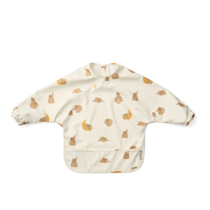 BAVOIR MANCHES LONGUES ELEPHANT CREME DE LA CREME - LIEWOOD