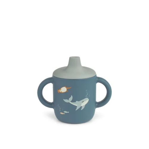 Tasse d'apprentissage Neil Artic Sea / Océan - LIEWOOD
