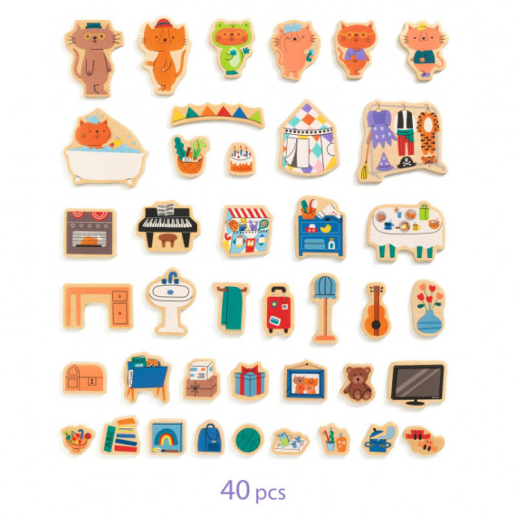 JEU MAGNETIQUE INZEHOUSE - DJECO – Image 3
