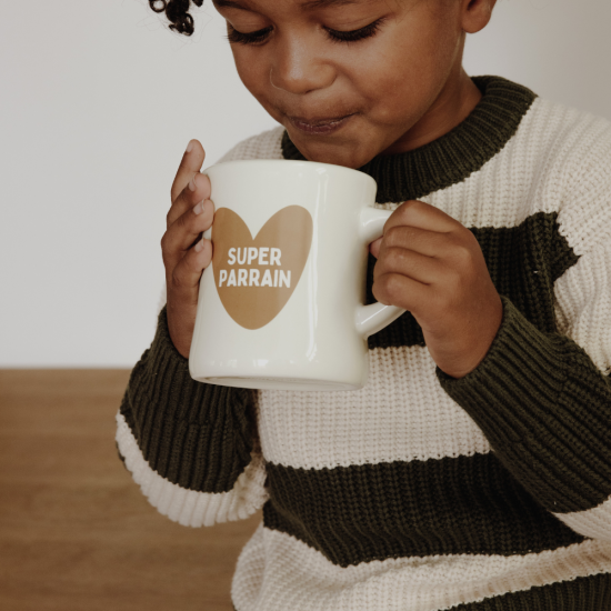 Mug céramique super parrain - ATELIER WAGRAM – Image 4