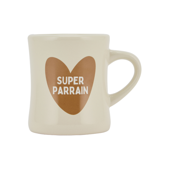 Mug céramique super parrain - ATELIER WAGRAM