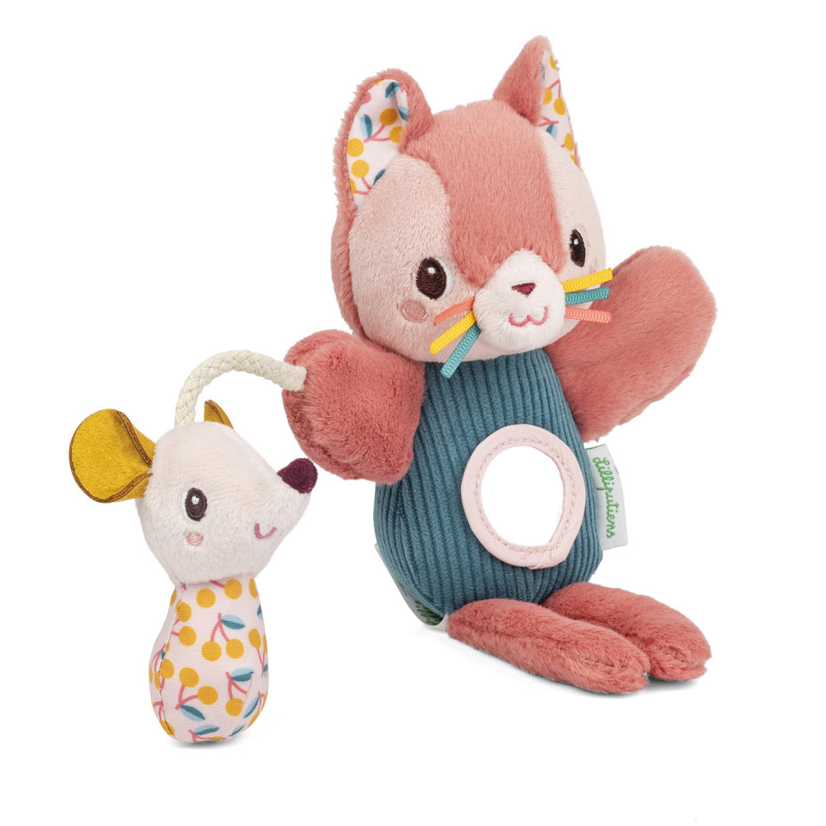 Peluche marionnette à doigts Jeanne - LILLIPUTIENS