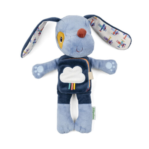 Peluche phosphorescente et livre en tissu Jules - LILLIPUTIENS