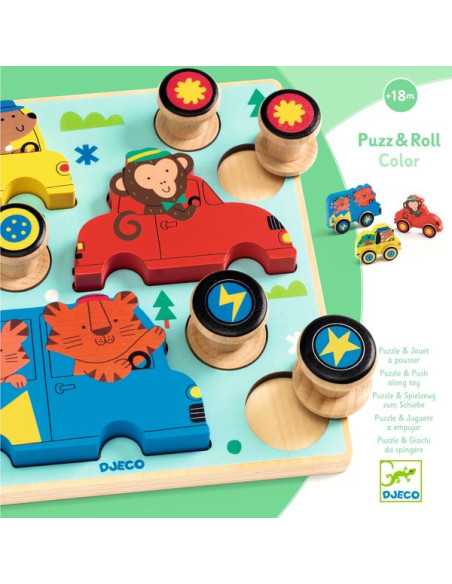 PUZZ & ROLL COLOR - DJECO