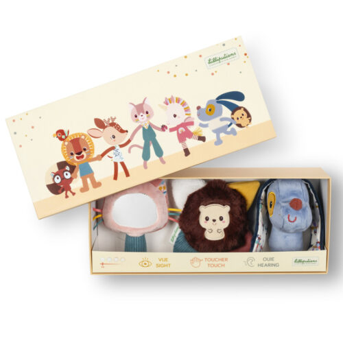 Set de découvertes sensorielles Jules - LILLIPUTIENS