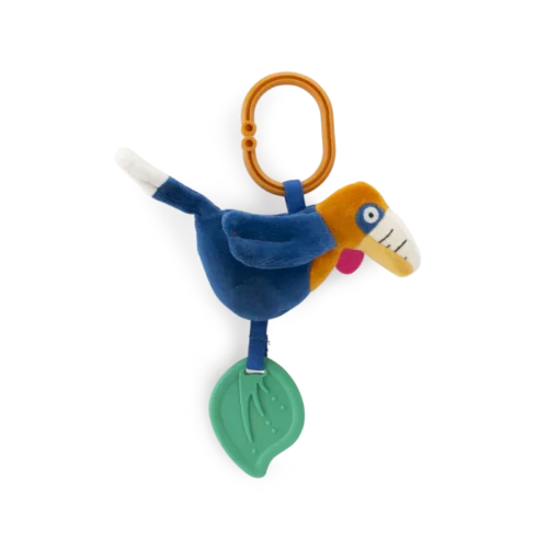 Peluche d'activit&eacute;s Calao - La for&ecirc;t Mawa - MOULIN ROTY