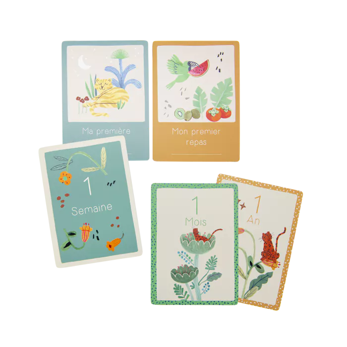 Cartes mes 12 premiers MOIS - La forêt Mawa - MOULIN ROTY – Image 3