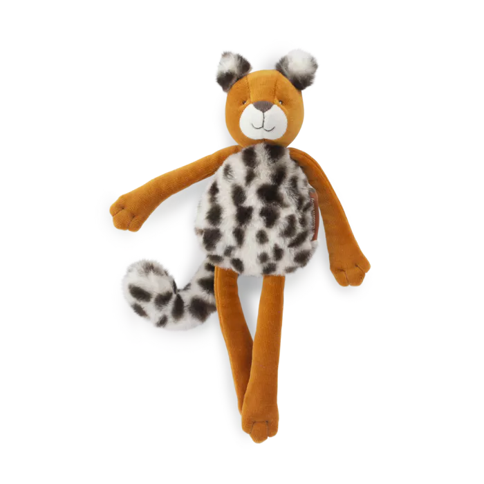 Poupée Hochet léopard Taïgo -La forêt Mawa- MOULIN ROTY
