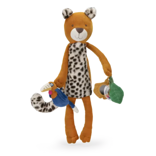 Grand l&eacute;opard Ta&iuml;go d'activit&eacute;s - La for&ecirc;t Mawa - MOULIN ROTY