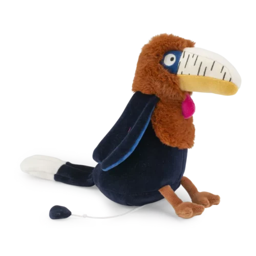 Peluche musicale Calao Litchi - La for&ecirc;t Mawa - MOULIN ROTY