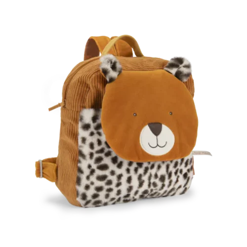 Sac à dos léopard Taïgo à broder - La forêt Mawa - MOULIN ROTY