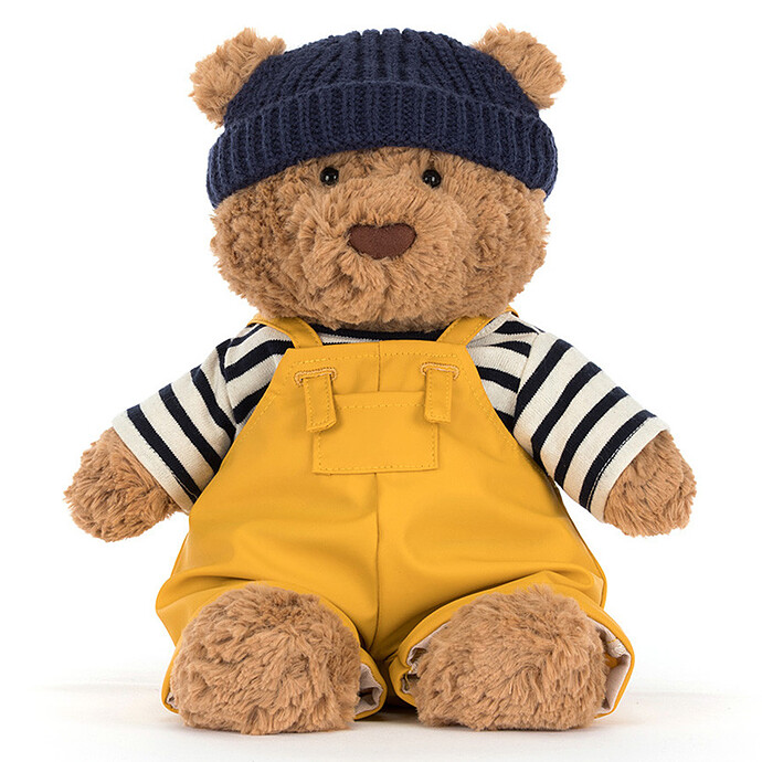 BARTHOLOMEW BEAR SEAFARER OUTFIT - JELLYCAT