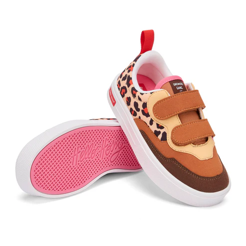 BASKETS LEOPARD TAILLE 24 - HELLO HOSSY