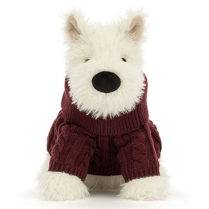 Munro Scottie Dog Winter Jumper Outfit – Image 2