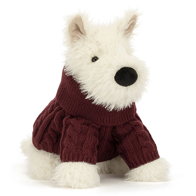 Munro Scottie Dog Winter Jumper Outfit