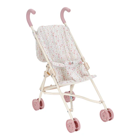 Poussette pour poupée Soft Flowers