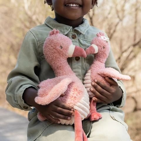 Peluche flamant rose Safari – Image 6