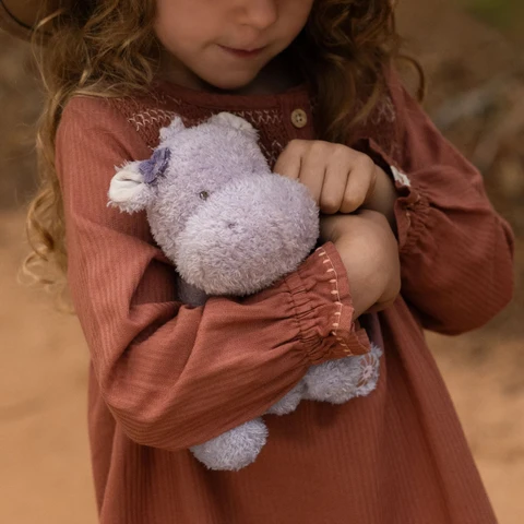 Peluche hippopotame douce et câline Safari – Image 2