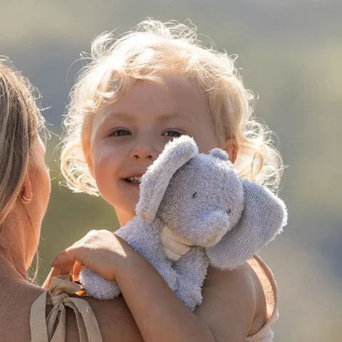 Peluche éléphant doux et câlin Safari – Image 2
