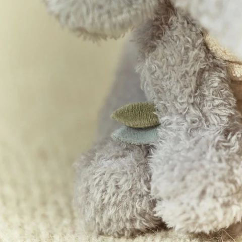 Peluche éléphant doux et câlin Safari – Image 4