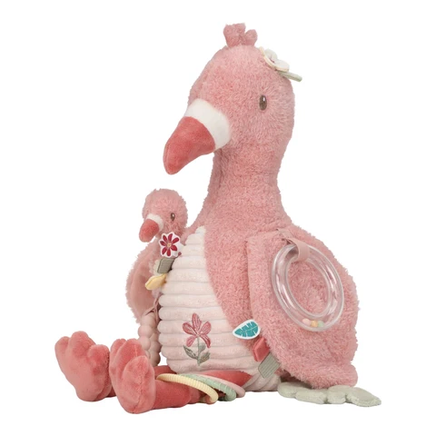 Peluche d'activités flamant rose Safari – Image 3