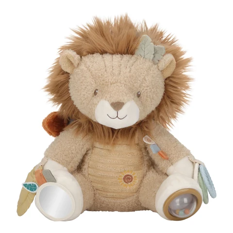 Peluche d'activit&eacute;s Lion Safari