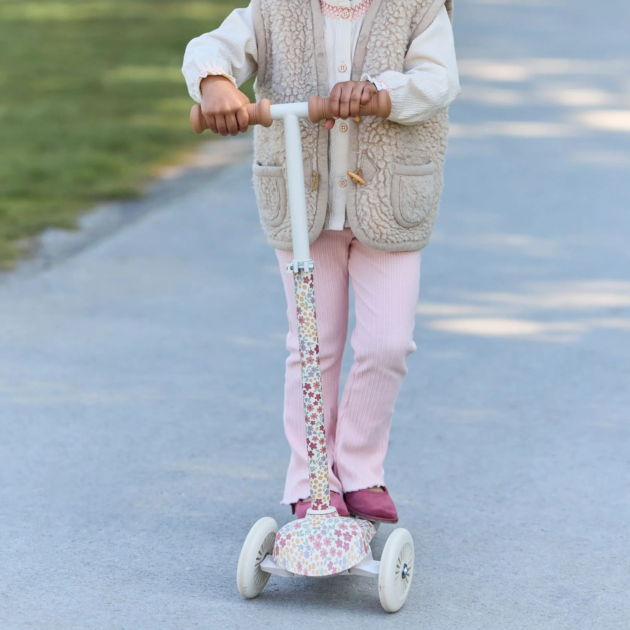 Trottinette 3 roues Sunny Flower Off White – Image 7