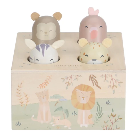 Jouet Pop-up sonore Safari