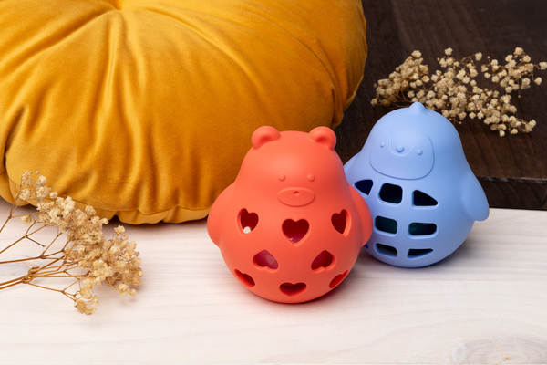 Lots de hochets 3D Ours et pingouin – Image 2
