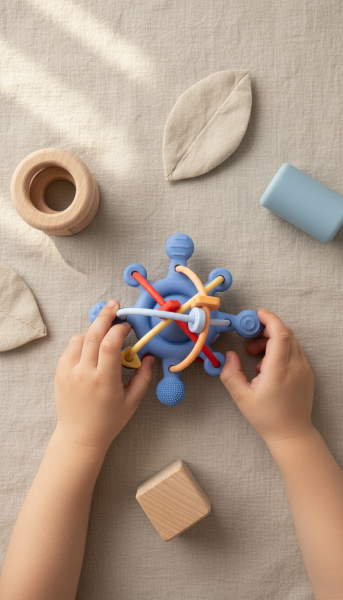 Jeu d'éveil ETOILE SENSORIELLE BLEUE – Image 5