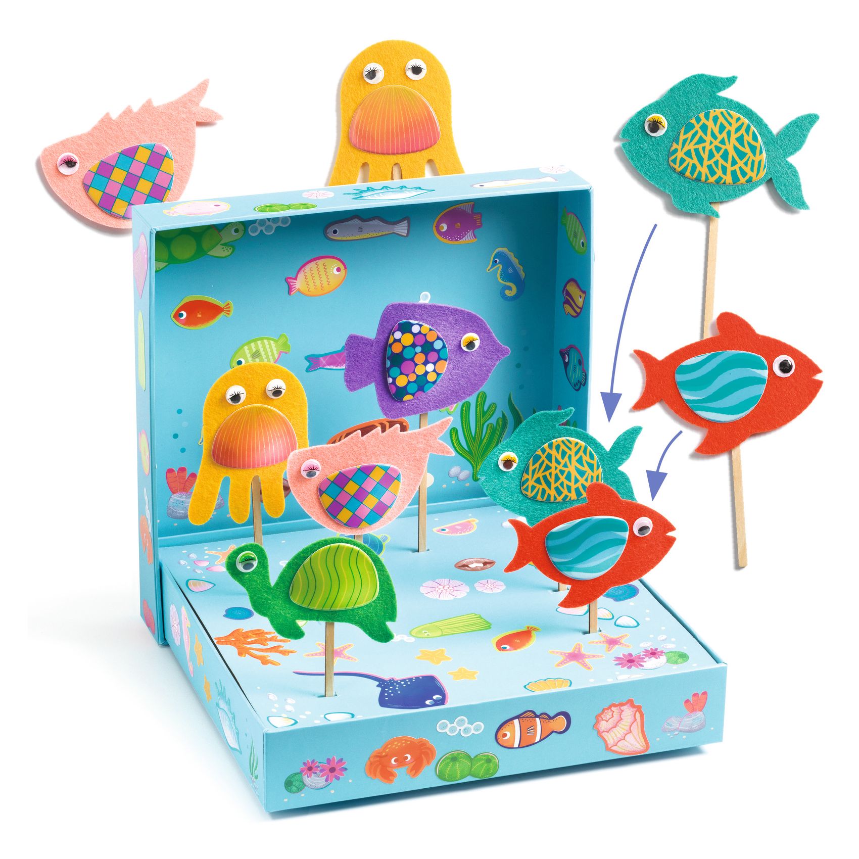 Activité de collage Joyeux aquarium – Image 5