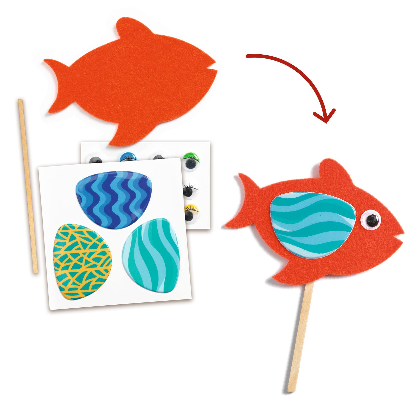 Activité de collage Joyeux aquarium – Image 6