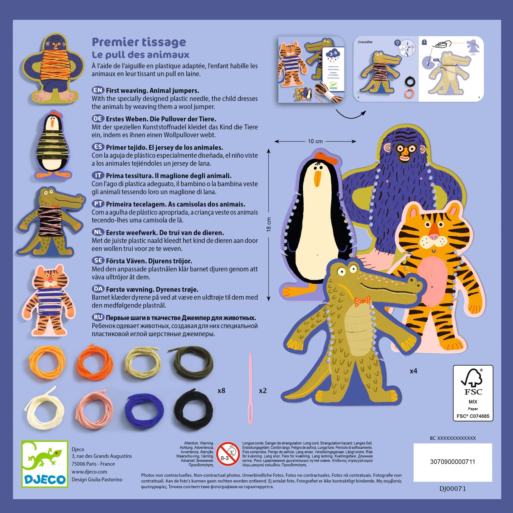 Premier tissage Les pulls des animaux – Image 6