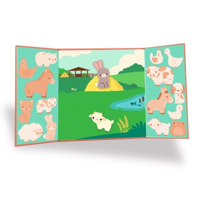 Stickers épais et repositionnables Les animaux de la ferme – Image 4