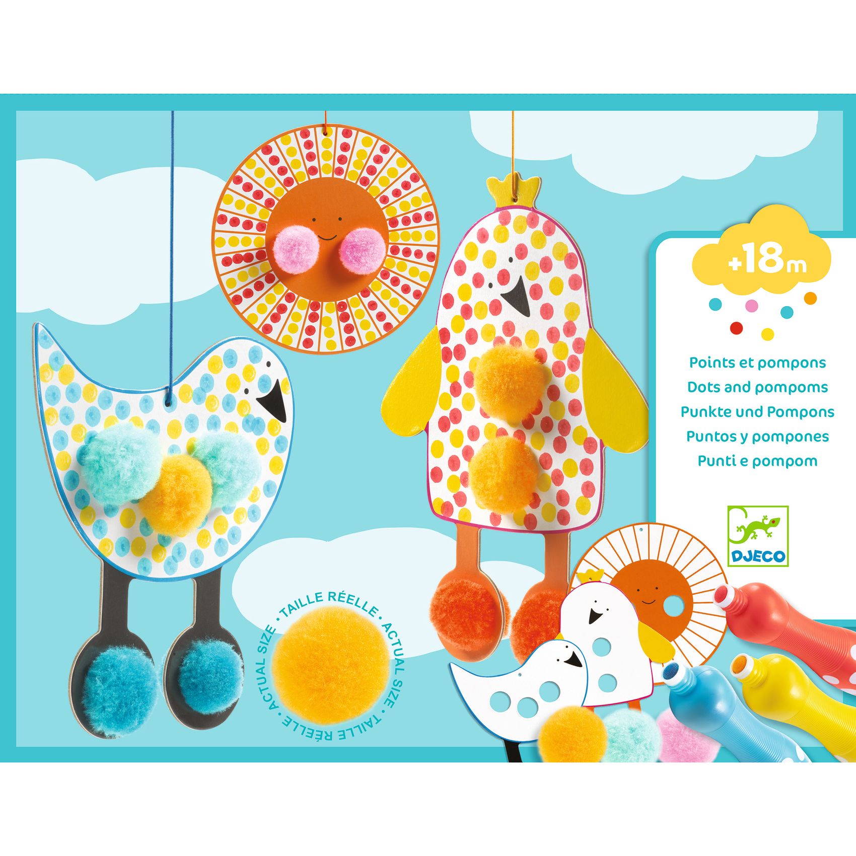 Coffret de coloriage et de motricité fine Dans le ciel