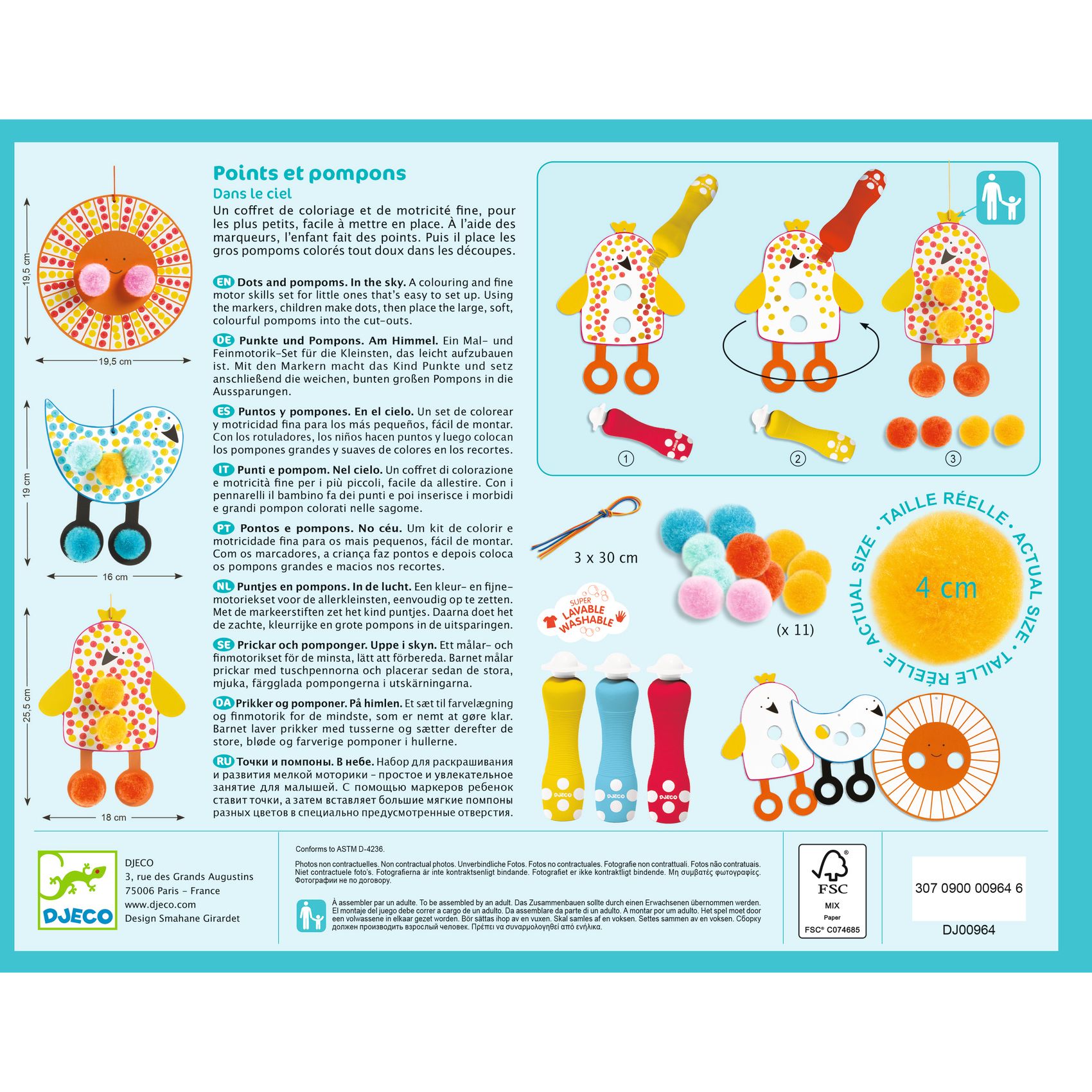 Coffret de coloriage et de motricité fine Dans le ciel – Image 7
