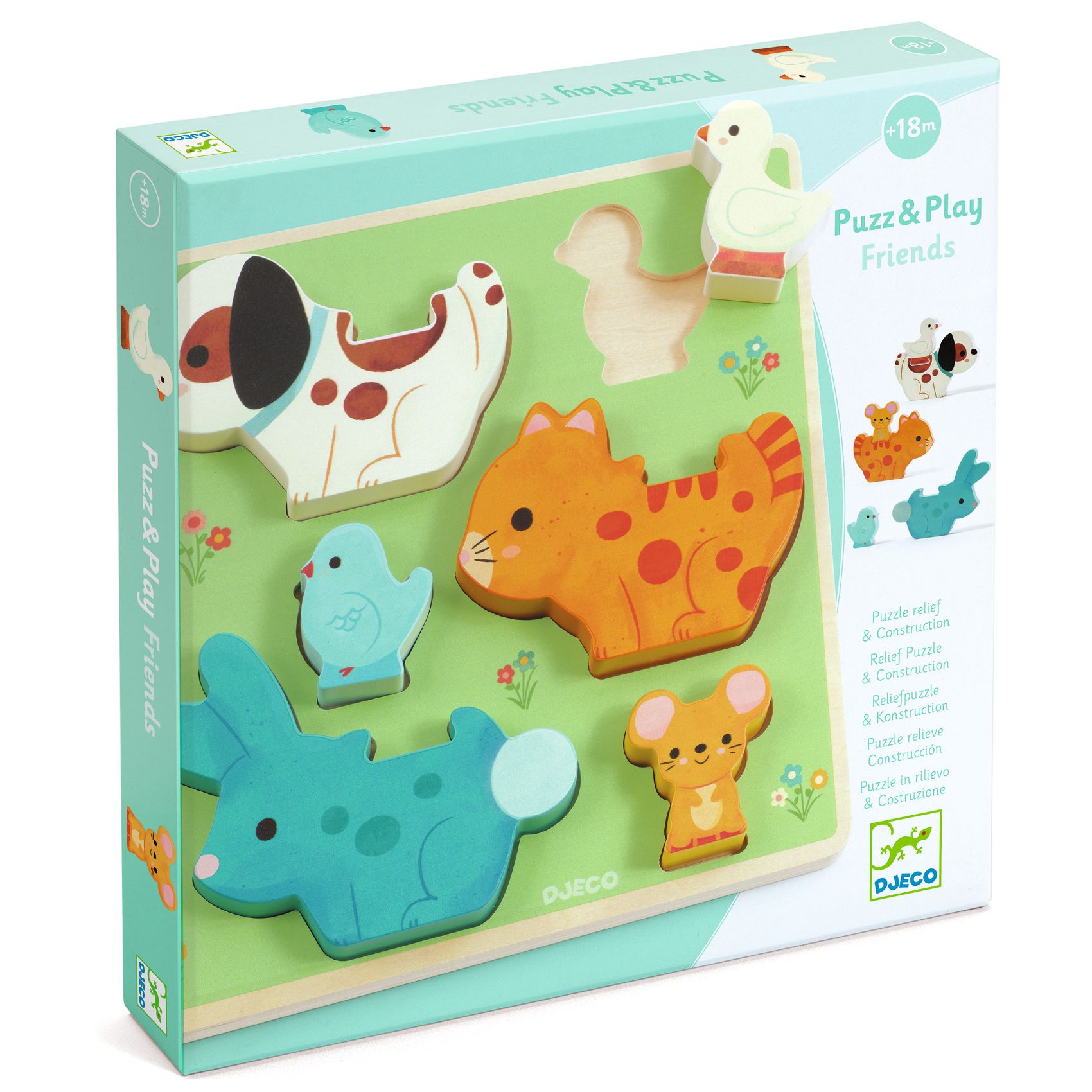 Puzzle en bois Puzz & Play Friends – Image 6
