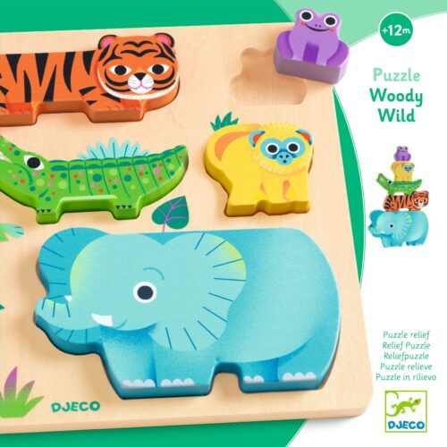 Puzzle en bois WoodyWild