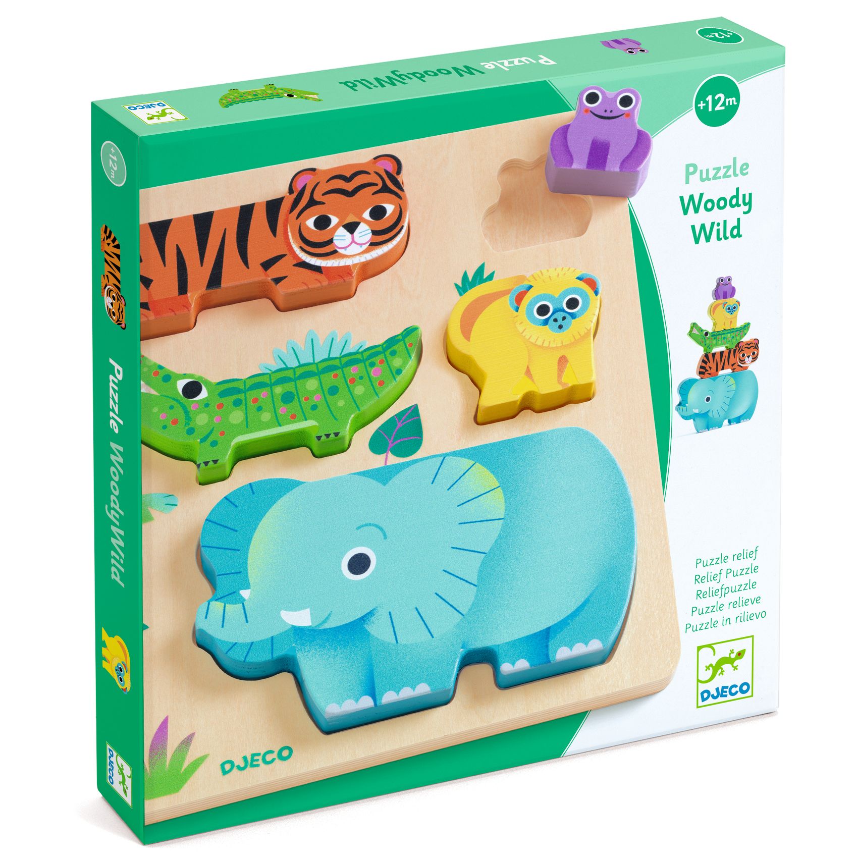 Puzzle en bois WoodyWild – Image 2