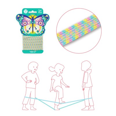 Jeu de l'élastique PAPILLON – Image 2