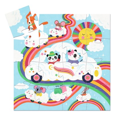 PUZZLE VOITURE NUAGE 16 PCS – Image 2