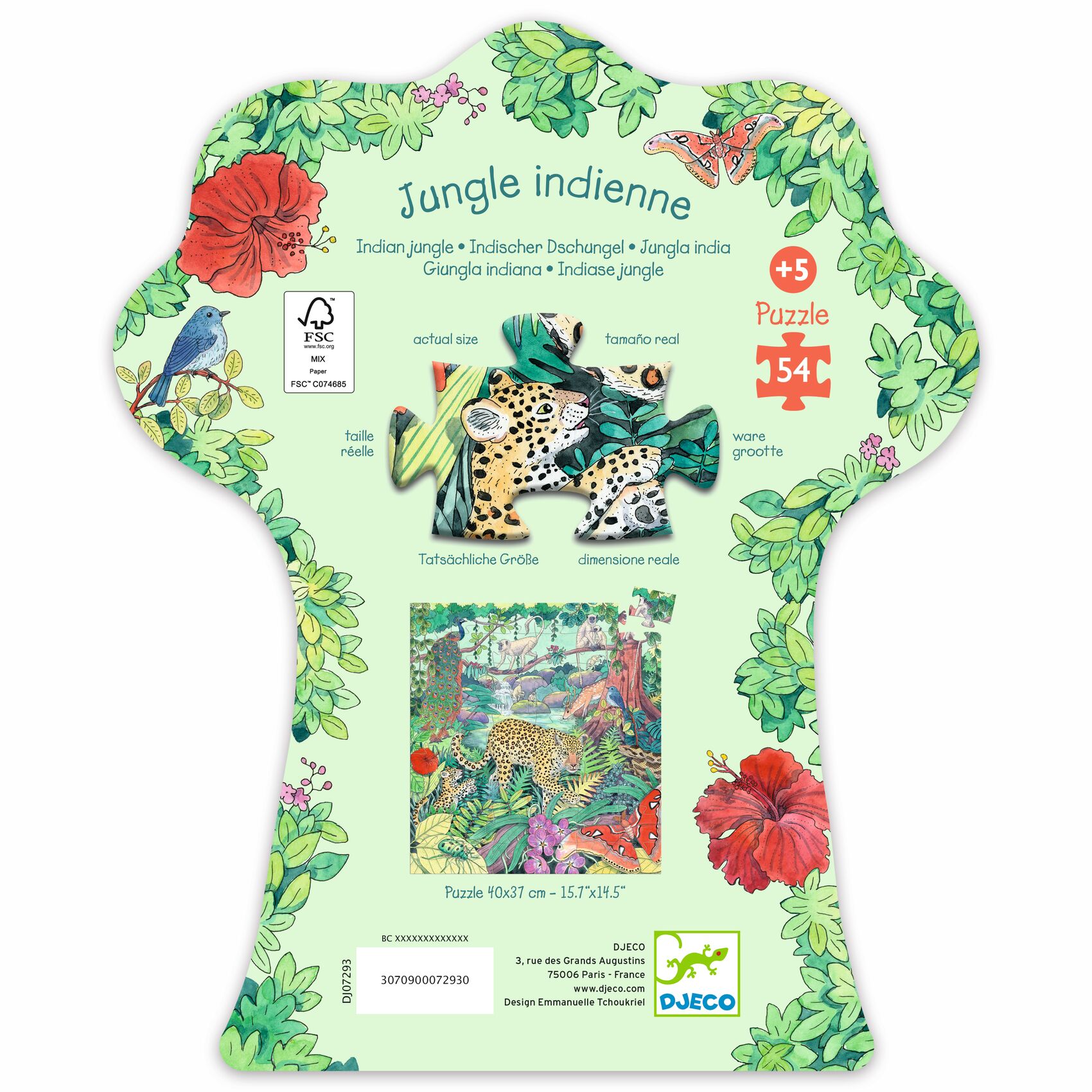 Puzzle Jungle indienne 54 pcs – Image 6