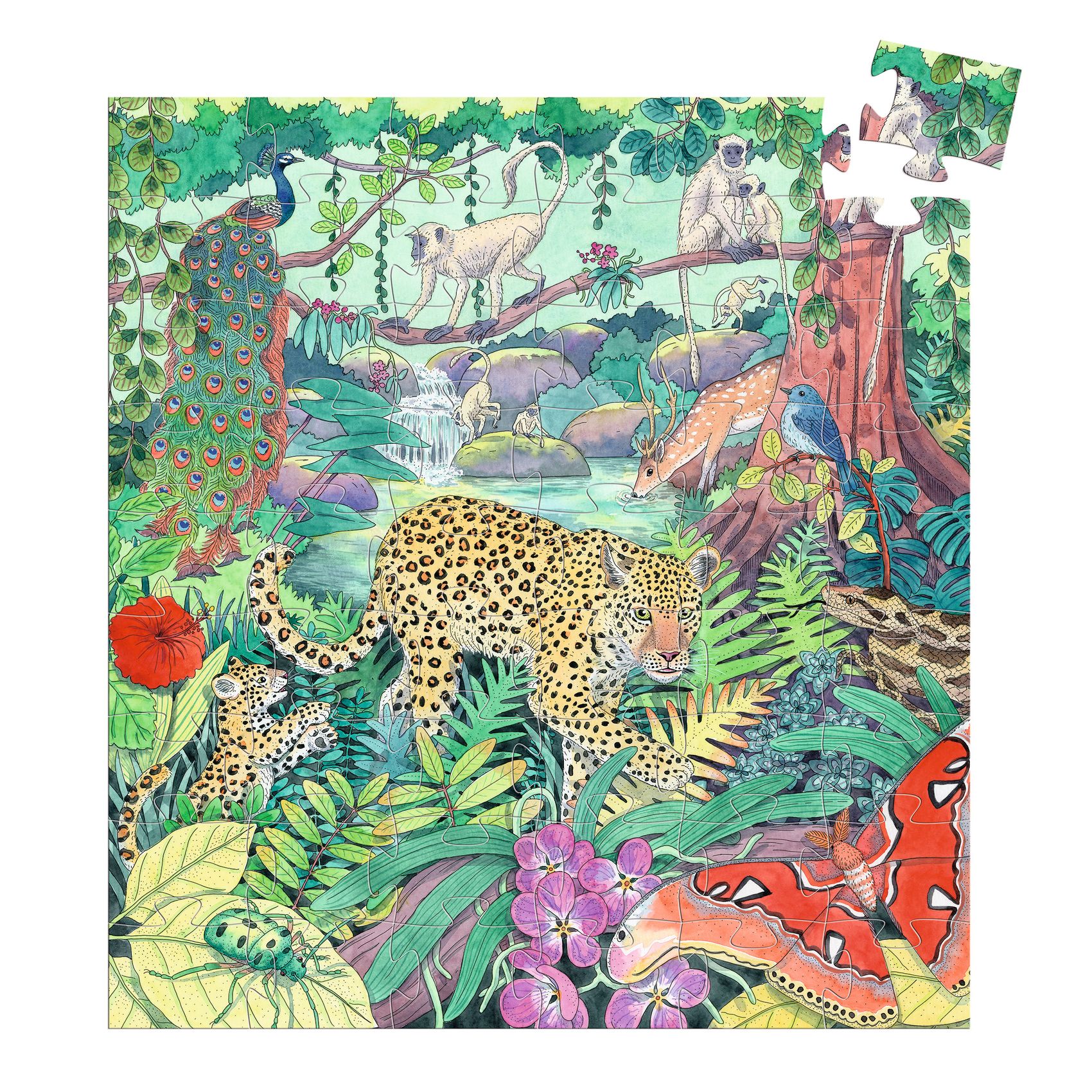 Puzzle Jungle indienne 54 pcs – Image 4