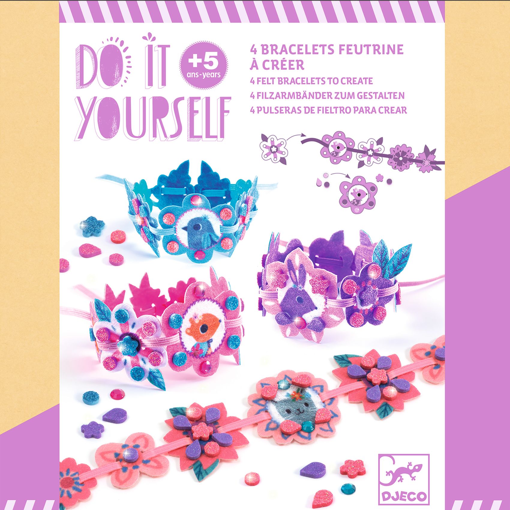 DIY kit créatif bracelets Meilleures Copines