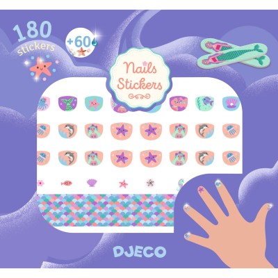 120 STICKERS POUR ONGLES DOUCEUR MARINE – Image 2