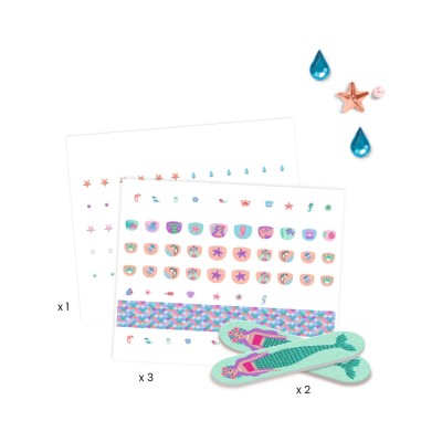 120 STICKERS POUR ONGLES DOUCEUR MARINE – Image 3
